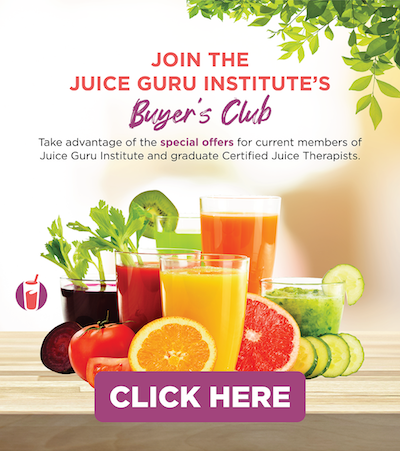 Join the Juice Guru Institute's Buyer's Club