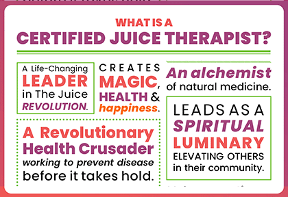 Juice Therapist Manifesto