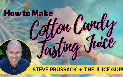How to Make Cotton Candy-Tasting Juice