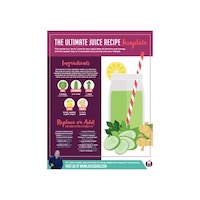 Juice Guru Freebie: Juice Recipe Template